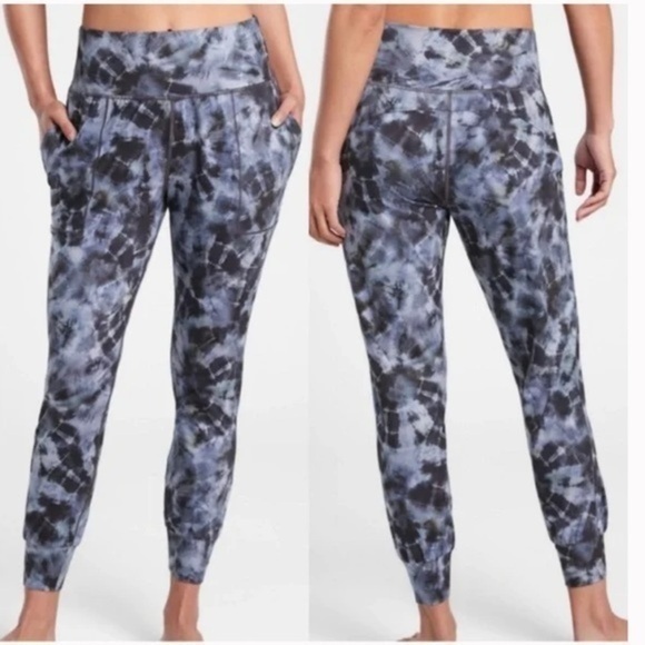 Athleta Salutation Stash High Rise Printed Jogger - Calypso - Picture 7 of 11